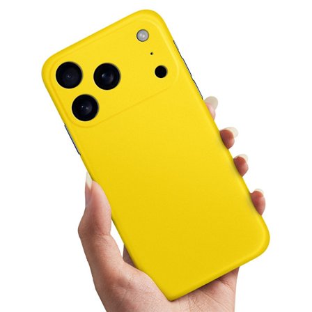 iPhone 17 Pro Max - Kuoret/Suojakuori Keltainen