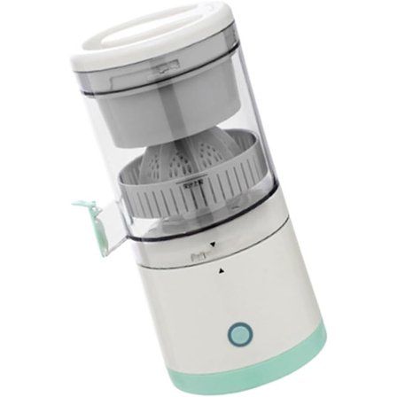 USB-laddningsbar elektrisk juicepress, bärbar elektrisk citrusjuicepress, automatisk handsfree citronpress, juicepress för apelsin, citron, grapefrukt