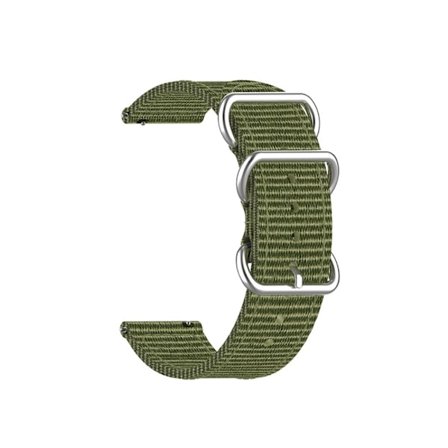 Garmin Forerunner 255S nylon-urrem - Militærgrøn