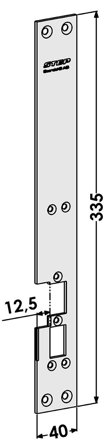 STEP ST6540 Tolppa mallille STEP 15 Secure, Fas 981 Vasen, Hälyttimet & turvallisuus