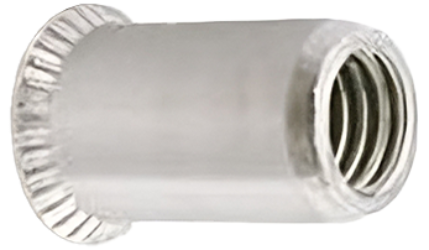 Ejot 460456 Blindnitmutter försänkt, öppen M8, 1.5-3.8 mm, 200-pack, Infästning