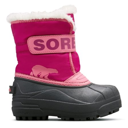 Sorel Toddler Snow Commander Children lined boots Pink 22