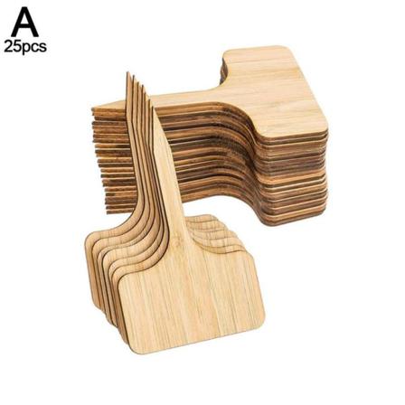 25 St Miljövänliga Träväxtetiketter T Typ Trädgård För Bonsai