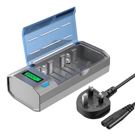 Batteriladestasjon Brukervennlig Batteriladestasjon for Oppladbare Celler