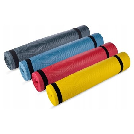 Yogamåtte 173 x 61 cm med bærestrop fra Umbro