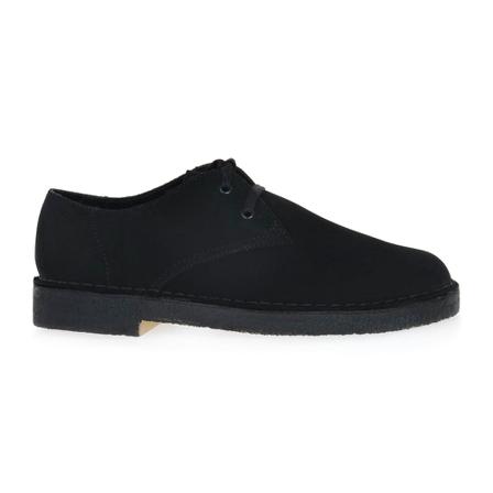 Clarks Desert Khan Schoenen , Zwart , Heren , Maat: 42 EU