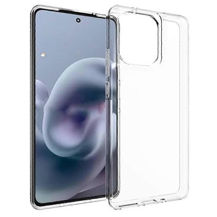 Etui til Motorola Moto G86 Power 5G Slim Fit Gennemsigtigt Blødt TPU Telefon Etui