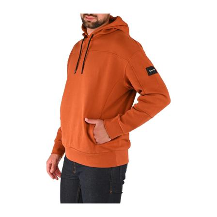 Calvin Klein, Hoodies Oranje, Heren, Maat:XL