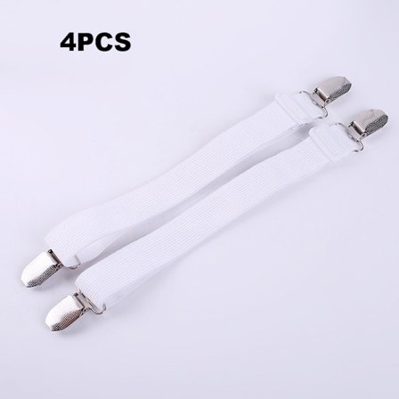 Justerbart Lakan Spänne Multipurpose Anti-Slip Elastisk Lakan Rem