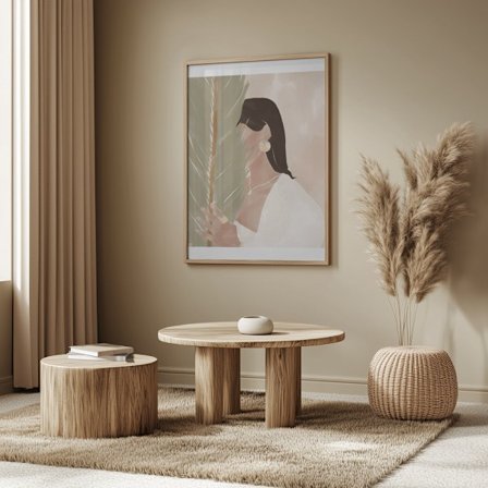 Plant Girl Poster 50x70 cm