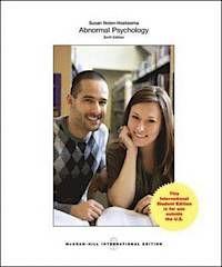 Abnormal Psychology, ISBN: 9781259060724