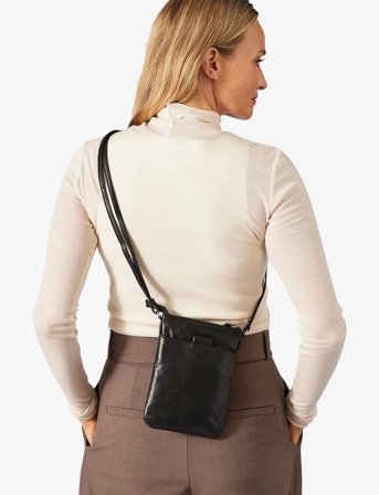 Adax Amalfi Shoulder Bag Abbie - Black - ONE SIZE