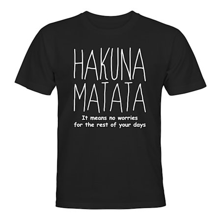 It Means No Worries - T-SHIRT - HERR