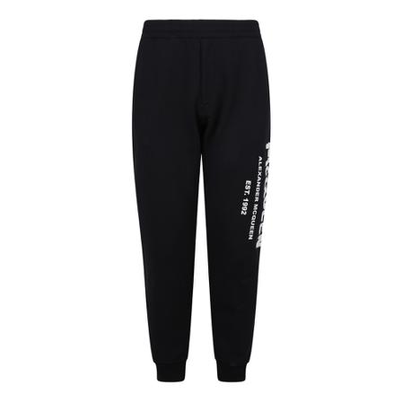 Alexander McQueen, Printed trousers Zwart, Heren, Maat:M