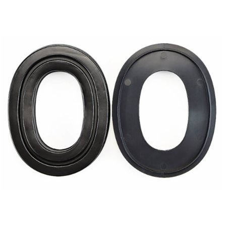 Gel Ørepuder til 3M Peltor høreværn, komfortable udskiftningspuder sorte sikkerhedsøremuffer tilbehør