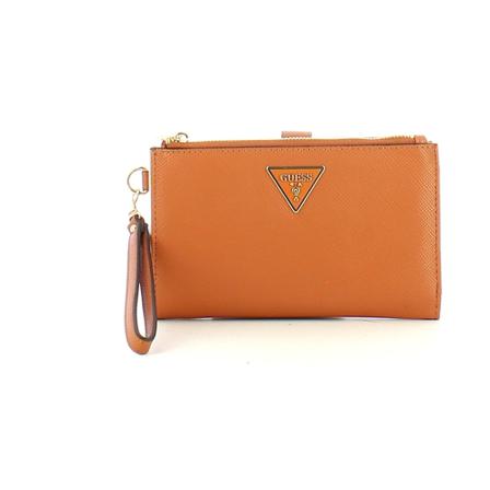 Guess Wallets ; Cardholders , Oranje , Dames , Maat: ONE Size Portefeuilles