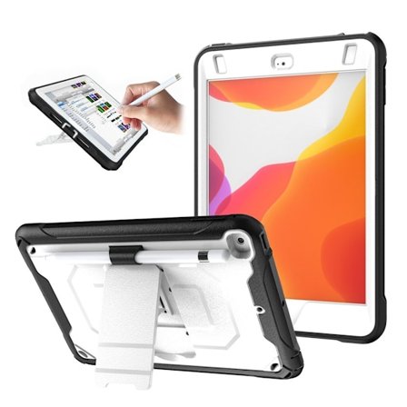 iPad Mini (2019) 360 graders hållbart hybridfodral - Vit
