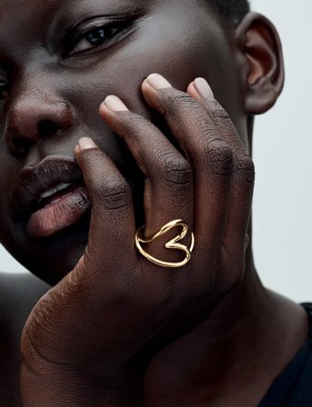 Pandora Heart 14K Gold-Plated Ring - Gold - 56