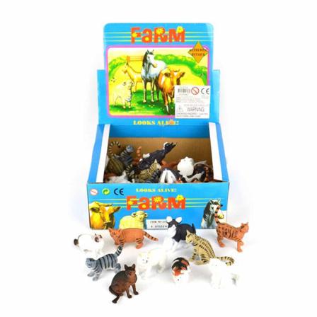 Robetoy Leksaker Djur Katt 12-pack Katter Paket 3+4