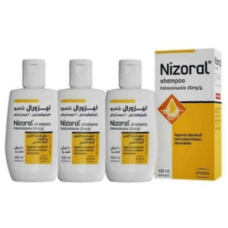 1/2/3x Nizoral Anti-flass Sjampo med 1% Ketokonazol, Frisk Aroma, 100 ML