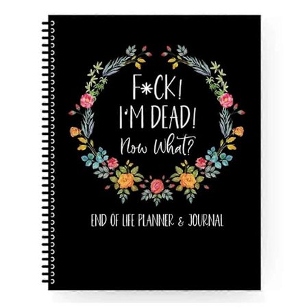 Faen, jeg er død, Livsløps-planlegger, Jeg er død, hva nå-bok