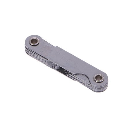 Radie Mätare Set Rostfritt Stål Radie Filé Mätare Portabelt Mätverktyg