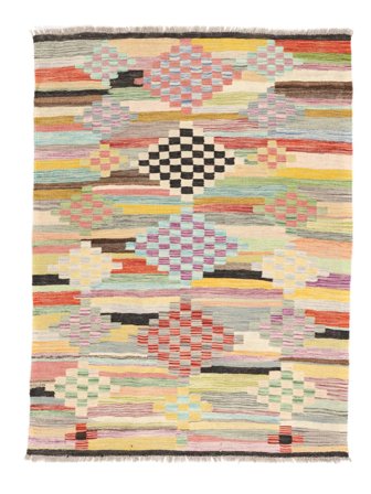 110X150 Alfombra Kilim Berber Style Moderna (Afganistán) Carpetvista