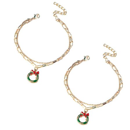 2 stk julearmbånd for kvinner og jenter