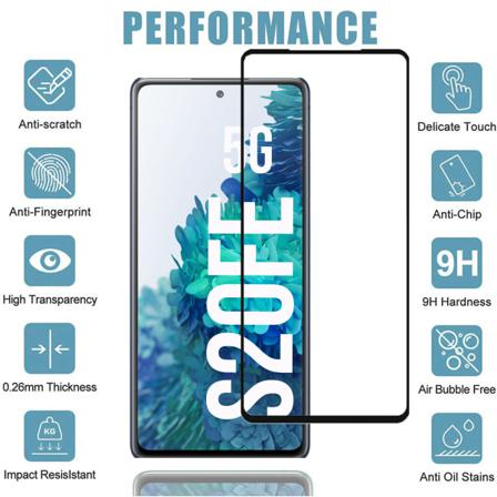 Samsung Galaxy S20fe - Härdat Glas 9h - Super Kvalitet 3d