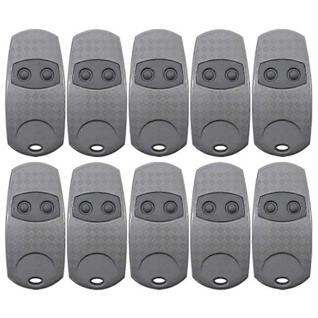 10 stk. Garasjeportåpner Fjernkontroll TOP 432EE 433.92MHz Kopier Fjernkontroll Portkontroller Åpner