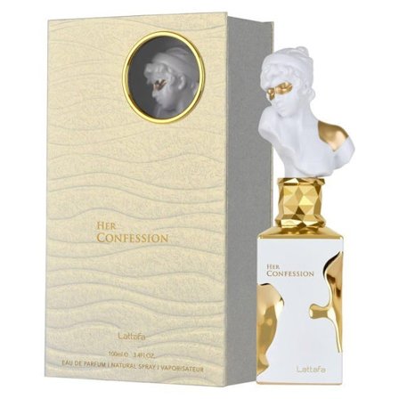 Eau de Parfum - Lattafa - Hennes Bekännelse - 100 ml - Jasmin - Tuberose - Kanel