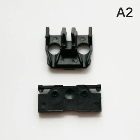 1 sæt hårtrimmer svinghoved clipper guide blok clipper reservedele med spændingsfjeder clipper tilbehør til 8081