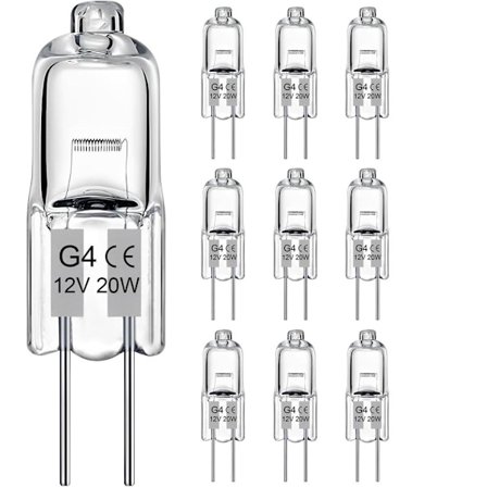 Lollanda G4 Halogenlampa, Varmvit 2800K, Dimbar 10/20W