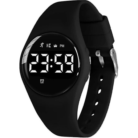 Barnklocka, Tonårspojke Klocka Digital Sport Fitness Tracker, Med Alarm/kronograf/vattentät För Pojke Flicka Present 5-18 År