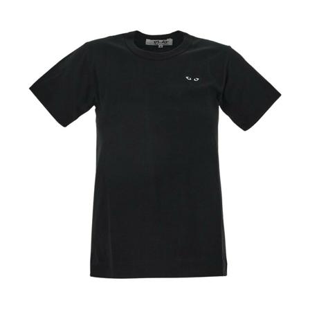 Comme des Garçons Play, T-Shirts Czarny, Kobieta, Rozmiar: L
