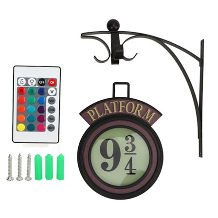 9,75 tommer Vintage Fjernbetjening LED Væg Natlampe Hængende Dekorativ Platformlampe