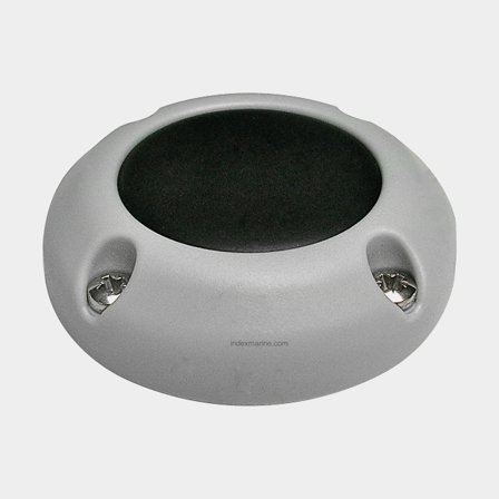 Kabelgenomföring M20, plast, för kabel upp till Ø14 mm, grå