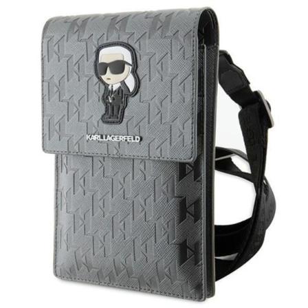 Karl Lagerfeld Halskædeetui Saffiano Monogram Ikonik