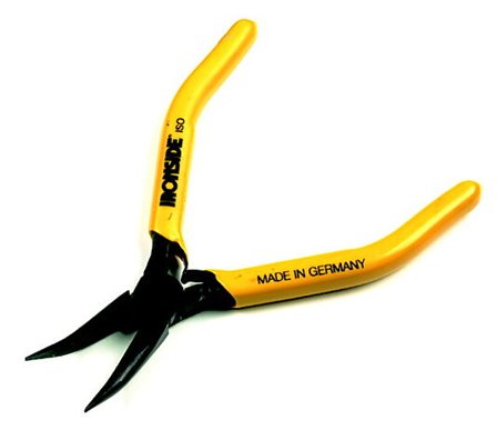 IRONSIDE ELEKTRONIKKTANG BØYD SPISS 130MM