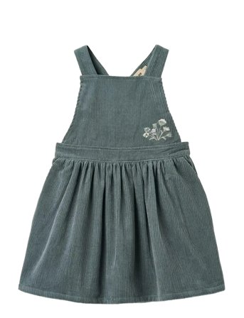 Wheat Pinafore Agnes - Blue - 98