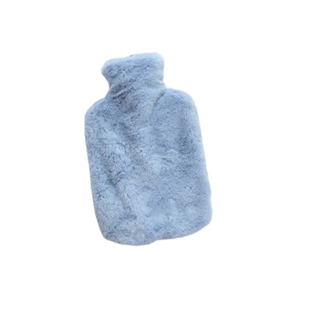 Varmtvandsflaske med blødt låg