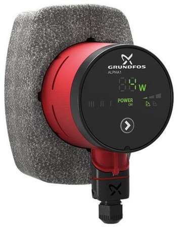 Grundfos Alpha1 25-40 130 Kiertovesipumppu pois lukien liittimet, Vesi