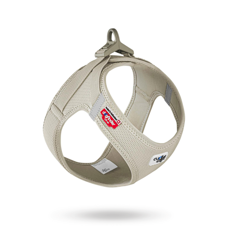 Curli - Curli Vest Clasp Air-Mesh Hundesele - Beige