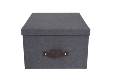 Bigso Box Förvaringsbox m.lock kartong svart - Lyreco - Kontorsmaterial - Arkivering och kontorsförvaring - Förvaringslådor