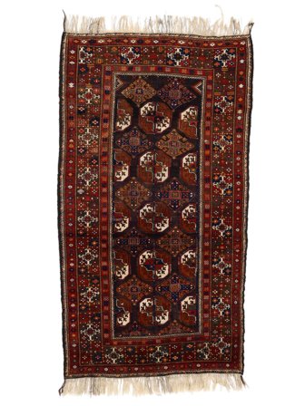 Mały Afgan Khal Mohammadi Dywan 119X214 Wełna