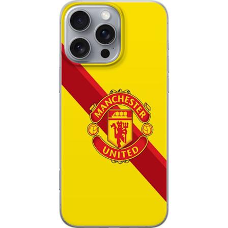 Apple iPhone 16 Pro Max Läpinäkyvä kuori Manchester United