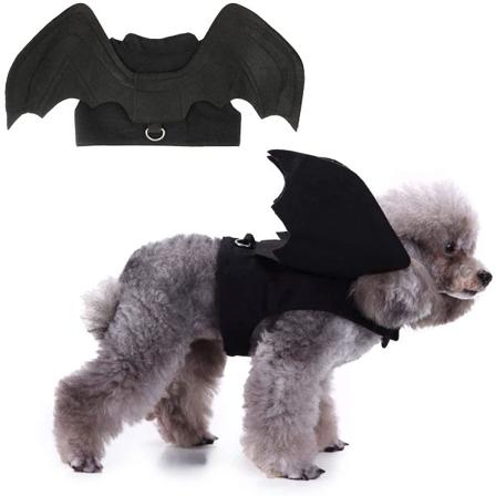 Halloween Bat Wings Husdjurskostym Halloween Party Stor