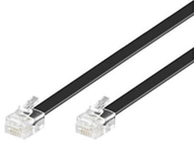 MicroConnect Modular Straight RJ12 6C6P 10m