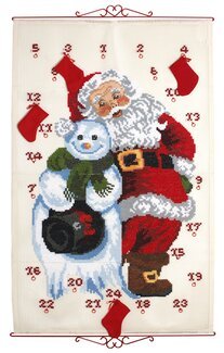 Broderikit Kalender Vänner - Permin