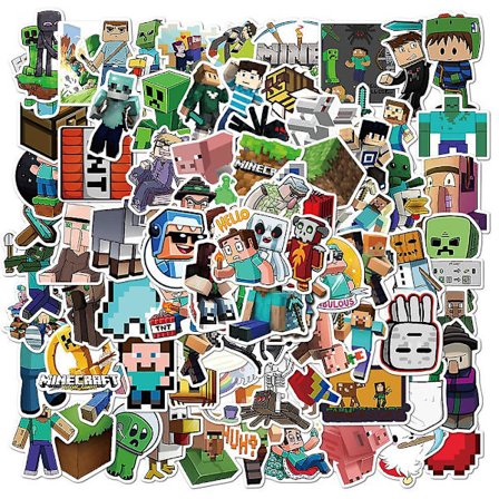 100 st klistermärken vattentäta vinyldekaler för bärbar dator, stötfångare, vattenflaskor, dator, telefon, hjälm, klistermärken och dekaler
